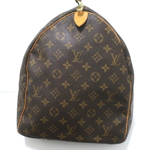 Louis Vuitton Keepall 55 Monogram Canvas Duffle Bag Brown W/ Tag, Lock, Key - Picture 8 of 16